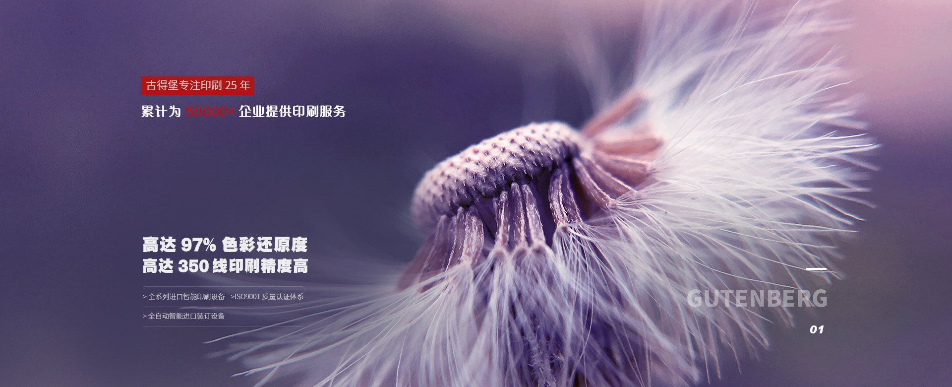 古得堡20年印刷經(jīng)驗(yàn)，色彩高度還原，專(zhuān)業(yè)畫(huà)冊(cè)印刷定制加工。